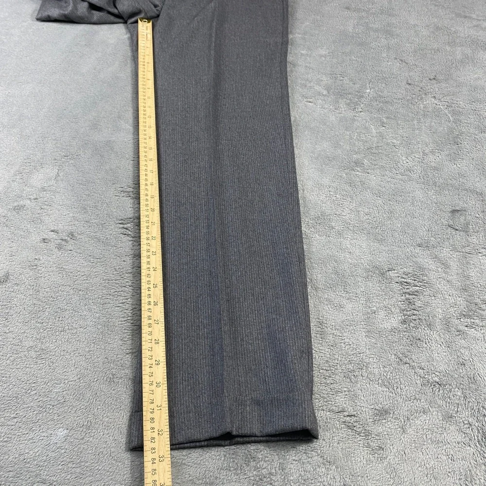 Jos. A.‎ Bank Suit Mens 39L Grey Wool Cashmere Slim Fit 2-Button Micro-Stripe